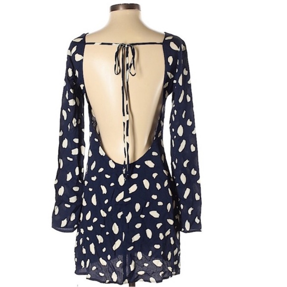 Reformation Cady Dress in Splatter - Picture 6 of 7